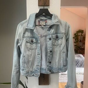 Forever 21 | Light Blue Distressed Denim Jacket